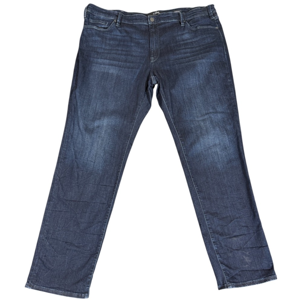 34 Heritage Jeans Size 46x34 Charisma Comfort Rise Classic Dark Blue Stretch Y2K
